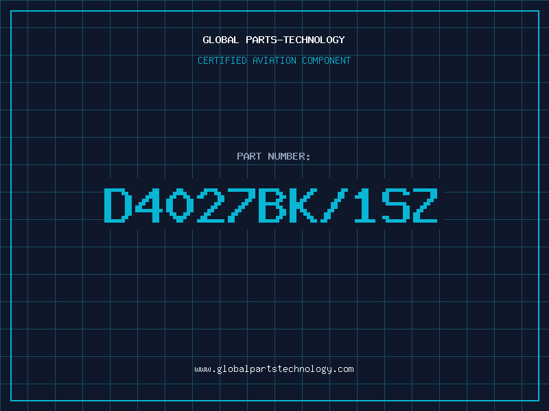 Aviation Part D4027BK/1SZ