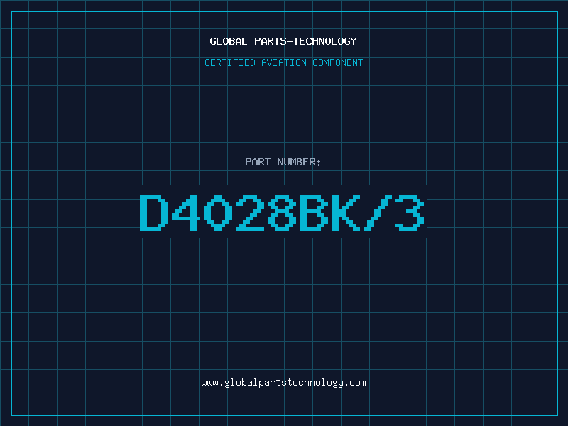 Aviation Part D4028BK/3