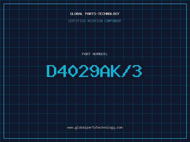Aviation Part D4029AK/3