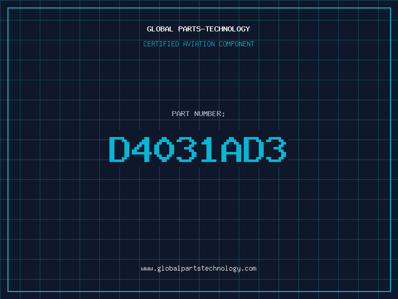 Aviation Part D4031AD3