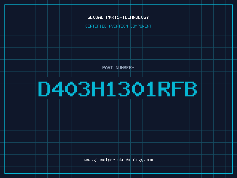 Aviation Part D403H1301RFB