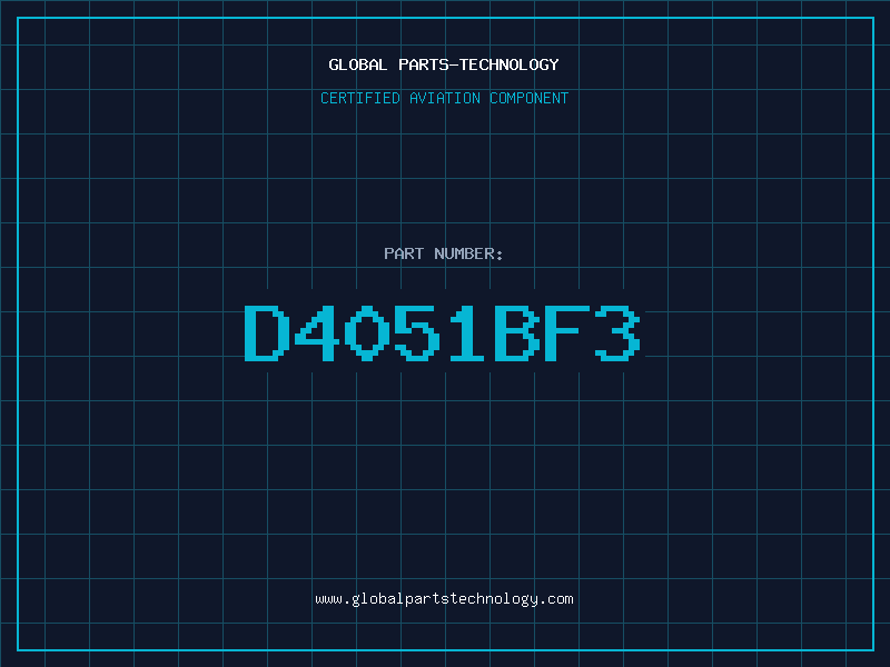 Aviation Part D4051BF3