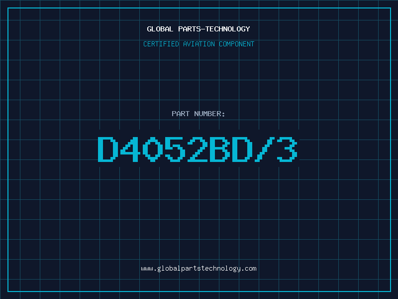 Aviation Part D4052BD/3