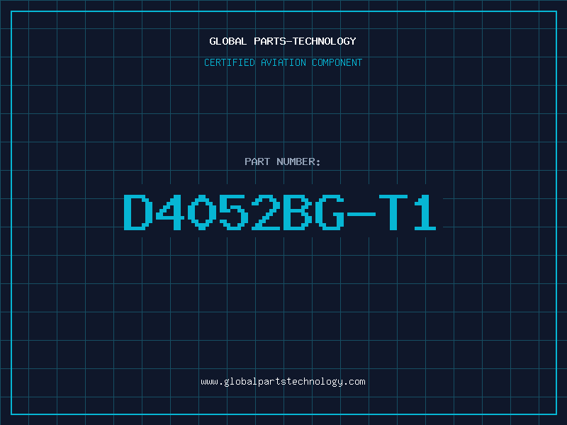 Aviation Part D4052BG-T1