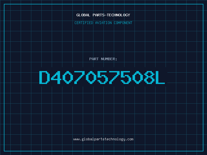 Aviation Part D407057508L