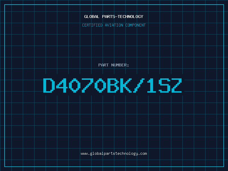 Aviation Part D4070BK/1SZ