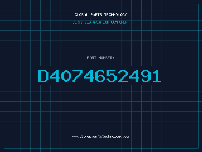 Aviation Part D4074652491