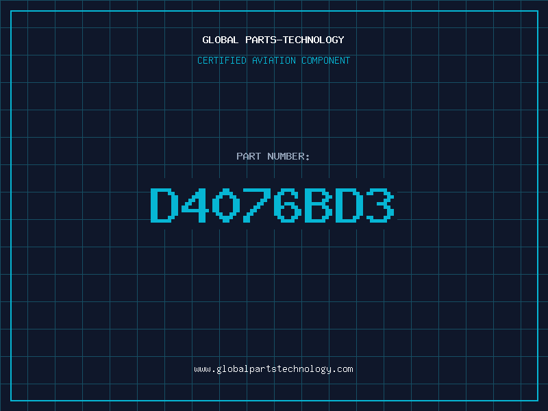 Aviation Part D4076BD3