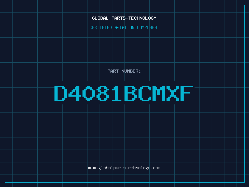 Aviation Part D4081BCMXF