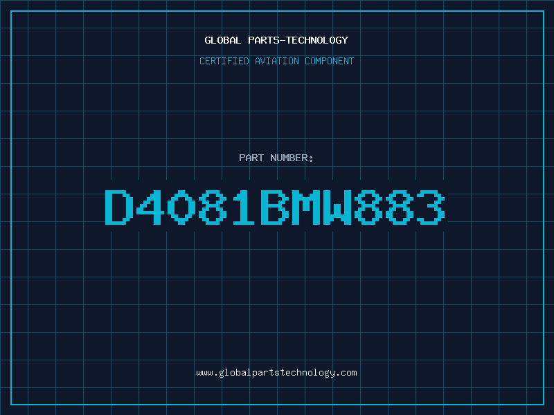 Aviation Part D4081BMW883