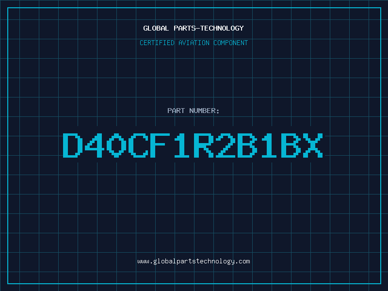 Aviation Part D40CF1R2B1BX