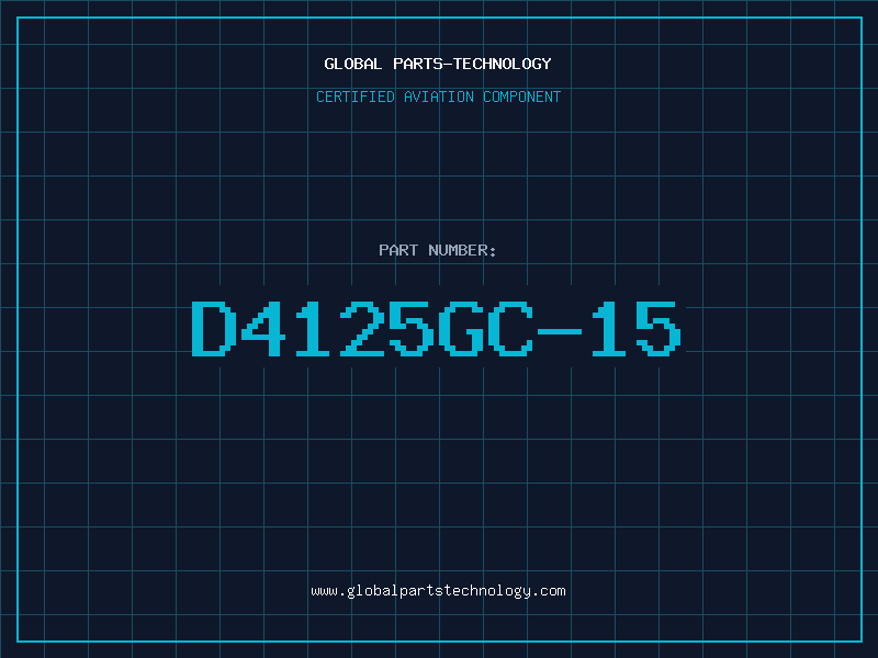 Aviation Part D4125GC-15