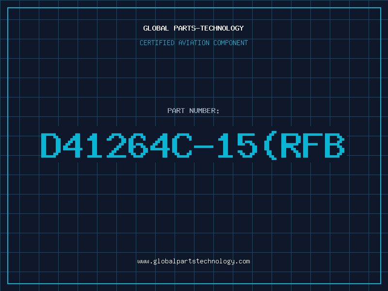 Aviation Part D41264C-15(RFB
