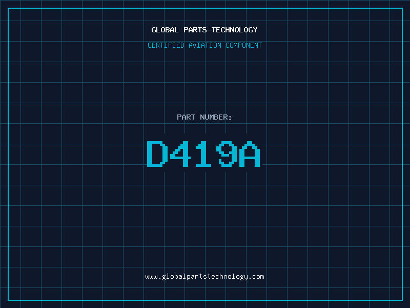 Aviation Part D419A