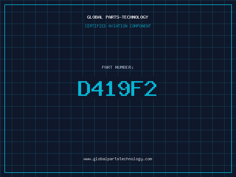 Aviation Part D419F2