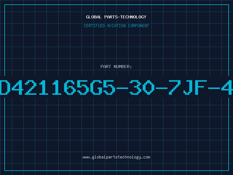 Aviation Part D421165G5-30-7JF-4