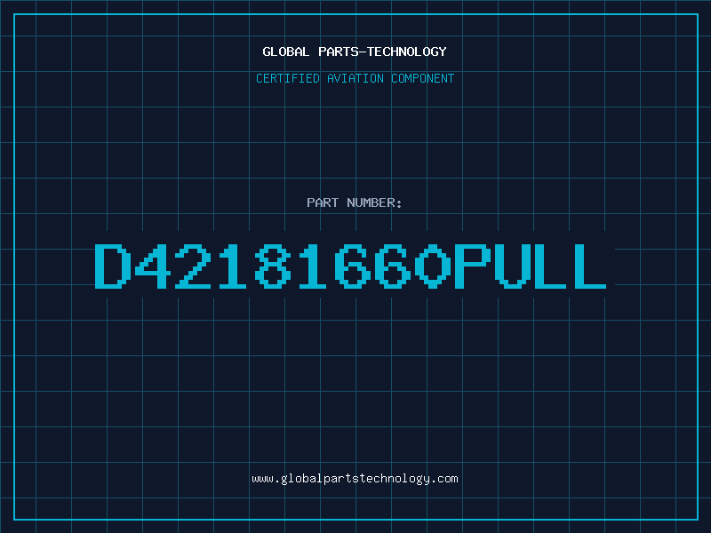 Aviation Part D42181660PULL