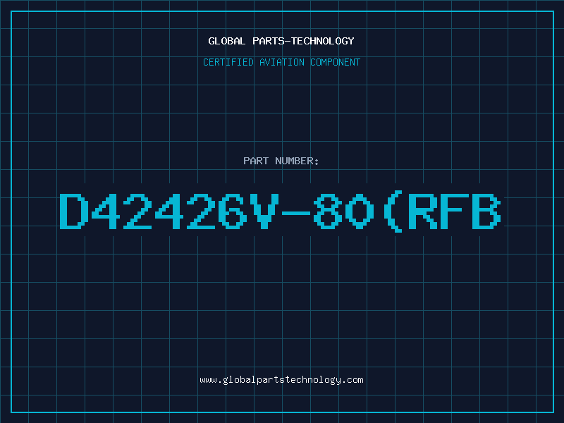 Aviation Part D42426V-80(RFB