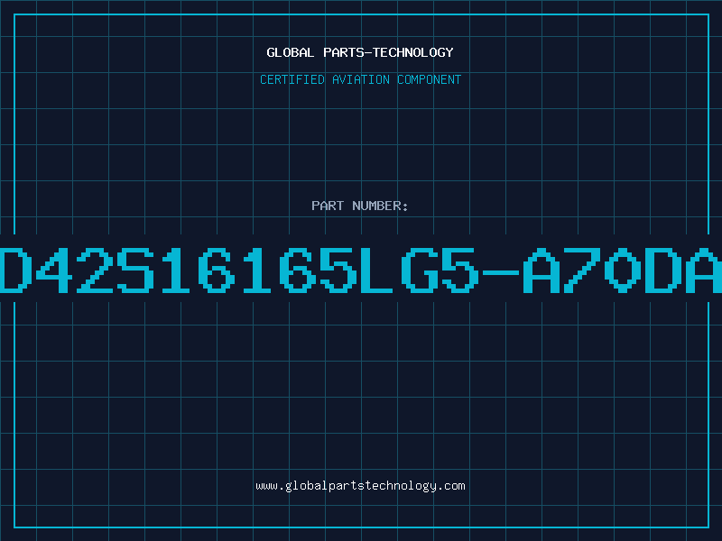 Aviation Part D42S16165LG5-A70DA