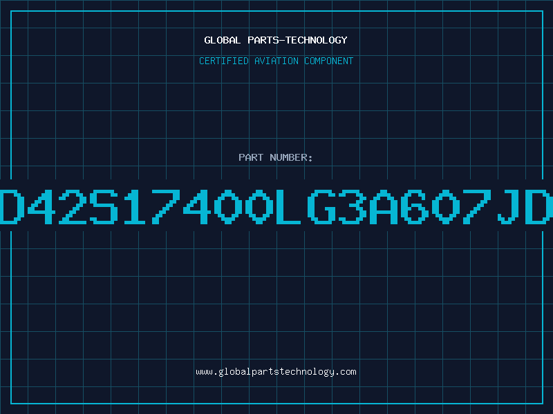 Aviation Part D42S17400LG3A607JD