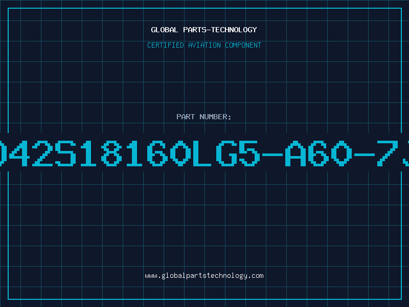 Aviation Part D42S18160LG5-A60-7J