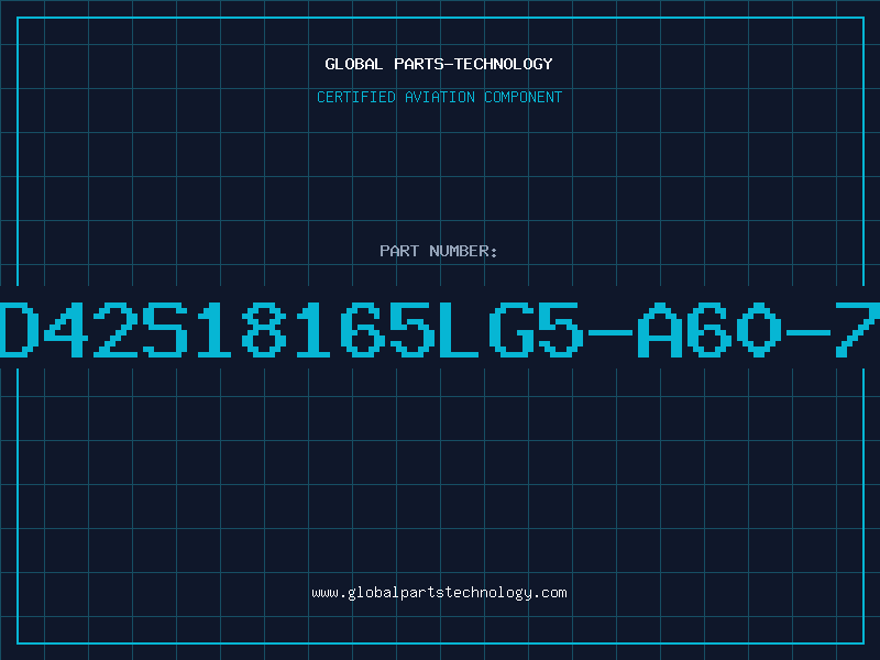 Aviation Part D42S18165LG5-A60-7