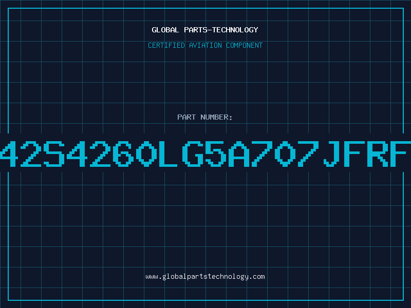 Aviation Part D42S4260LG5A707JFRFB