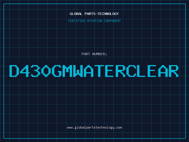 Aviation Part D430GMWATERCLEAR
