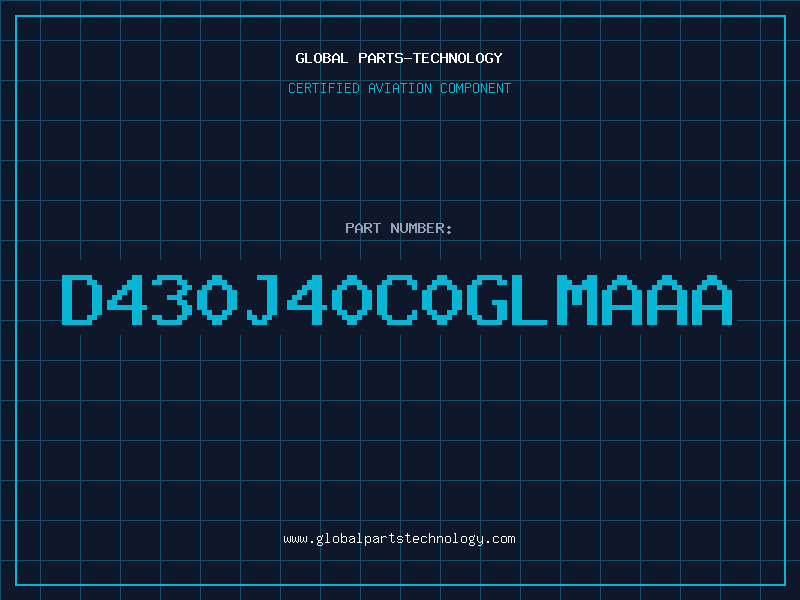 Aviation Part D430J40C0GLMAAA