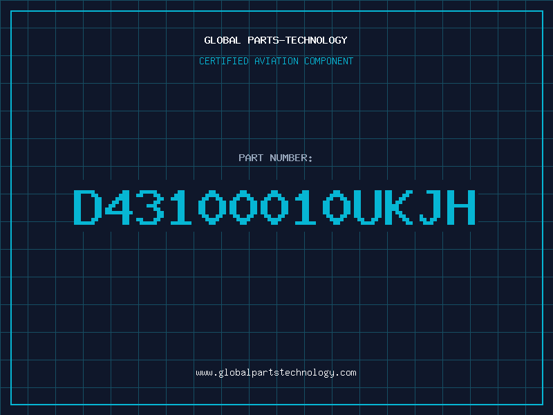 Aviation Part D43100010UKJH