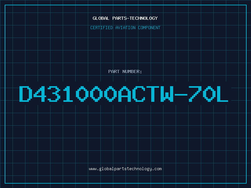 Aviation Part D431000ACTW-70L
