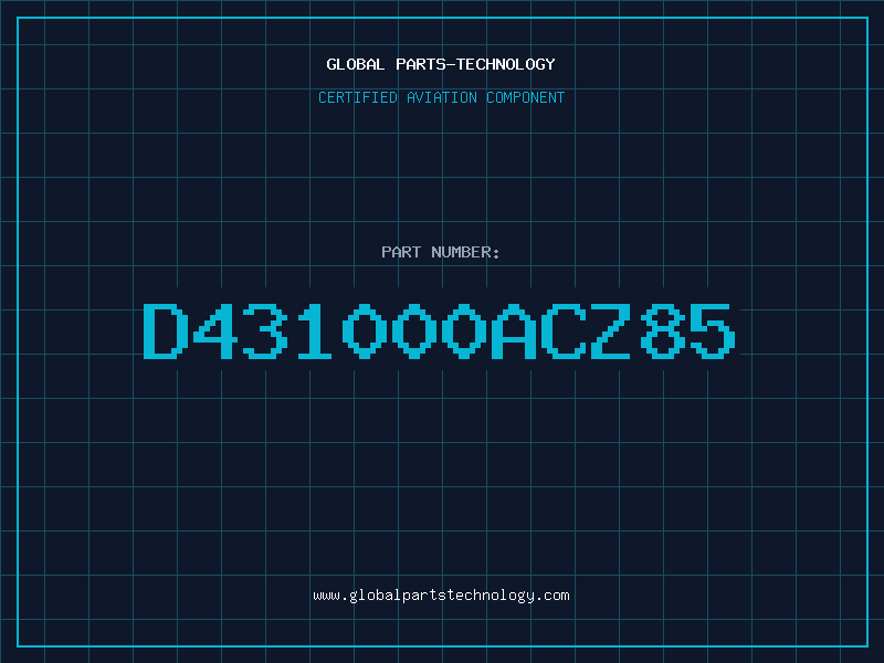 Aviation Part D431000ACZ85