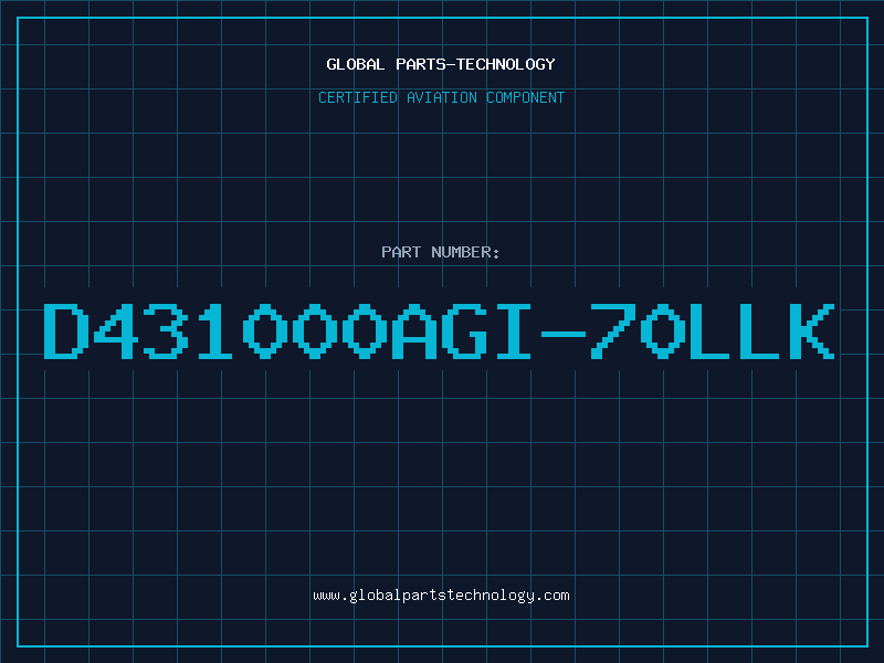 Aviation Part D431000AGI-70LLK