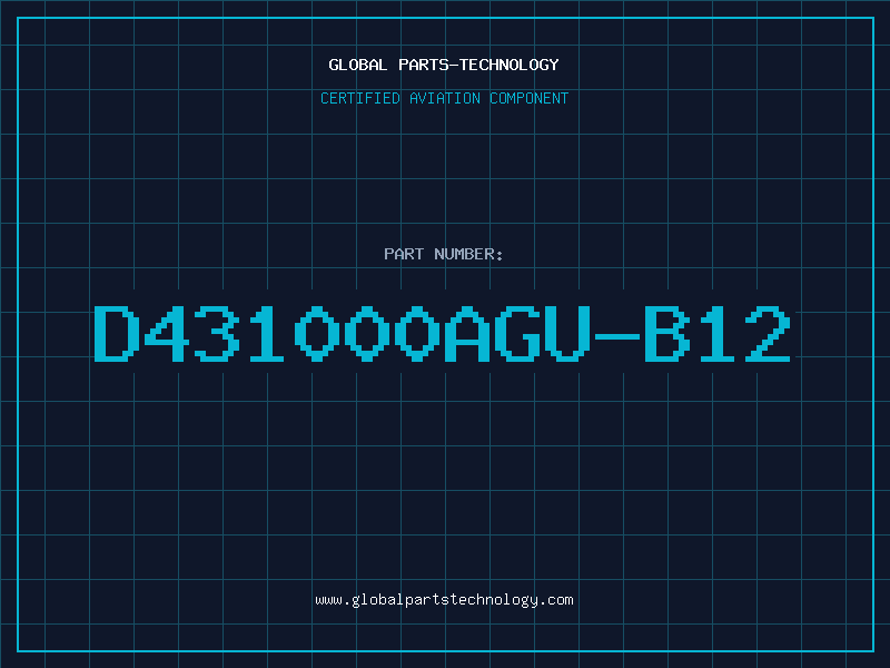 Aviation Part D431000AGU-B12