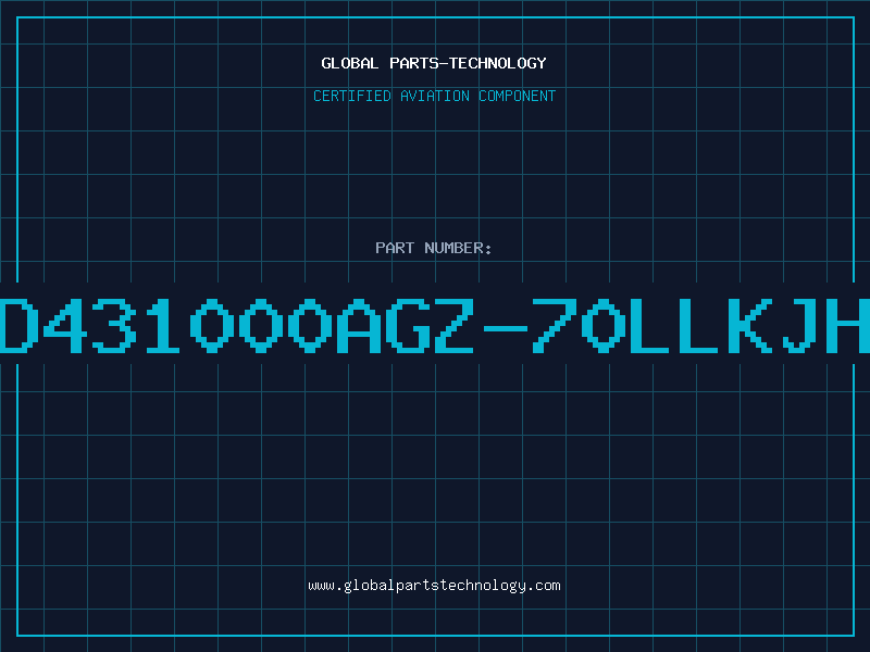 Aviation Part D431000AGZ-70LLKJH