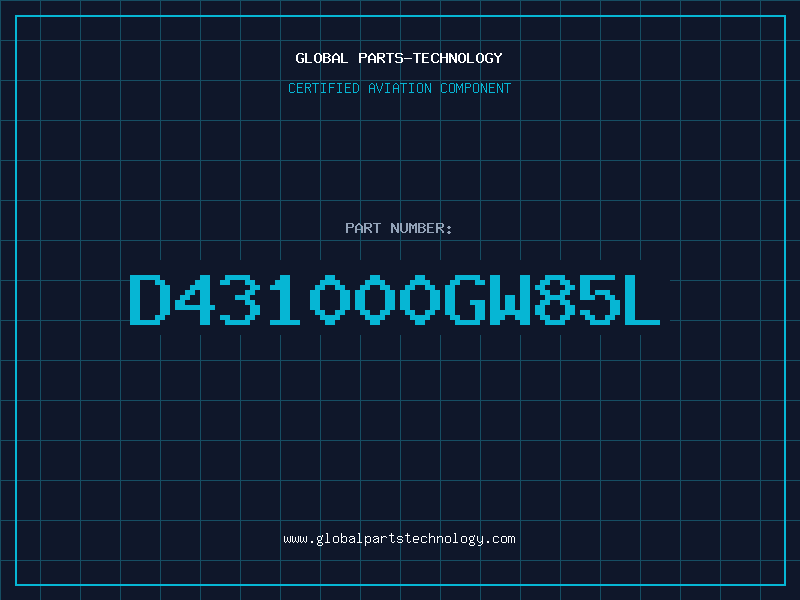 Aviation Part D431000GW85L