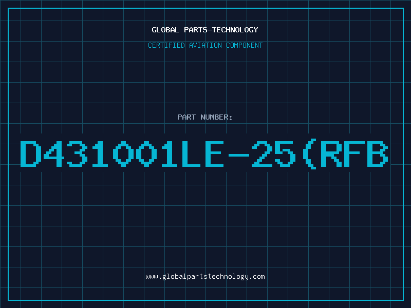 Aviation Part D431001LE-25(RFB