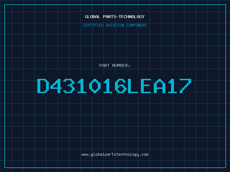 Aviation Part D431016LEA17