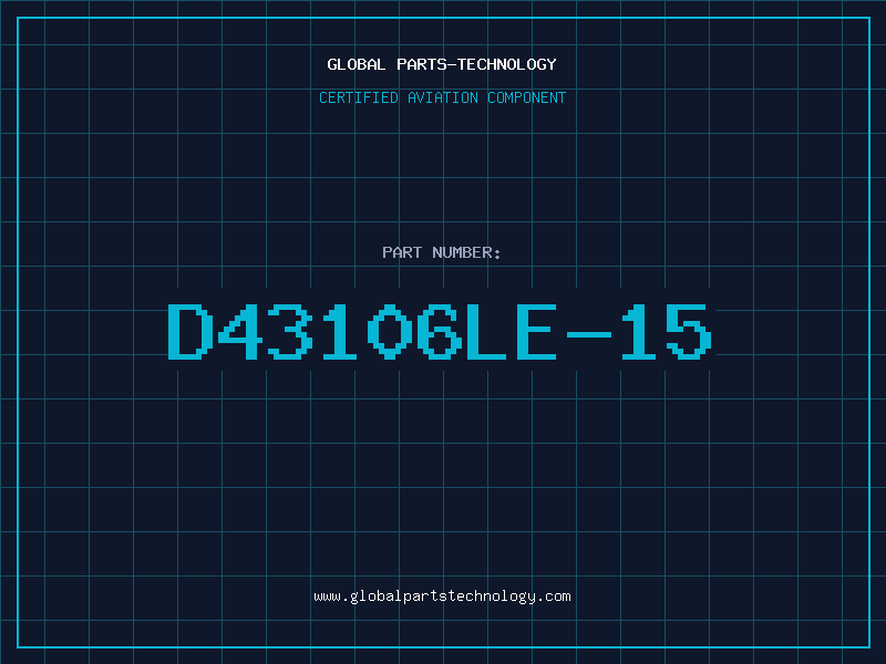 Aviation Part D43106LE-15