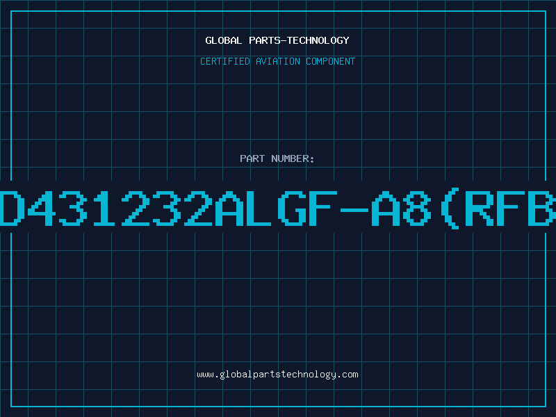 Aviation Part D431232ALGF-A8(RFB