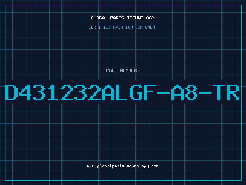 Aviation Part D431232ALGF-A8-TR