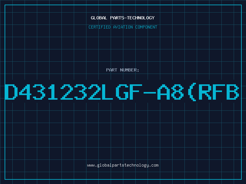 Aviation Part D431232LGF-A8(RFB