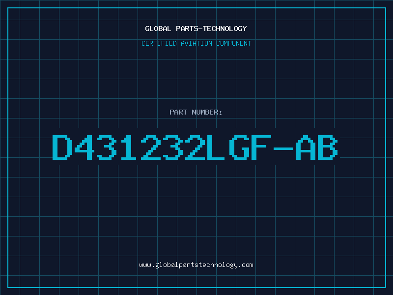 Aviation Part D431232LGF-AB