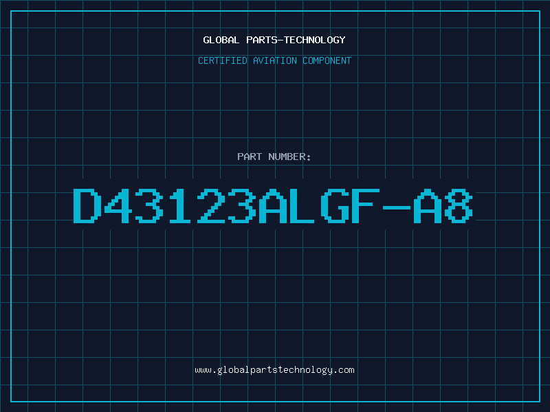 Aviation Part D43123ALGF-A8