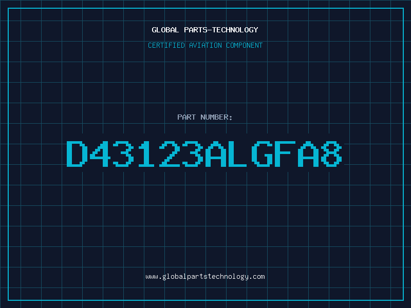 Aviation Part D43123ALGFA8