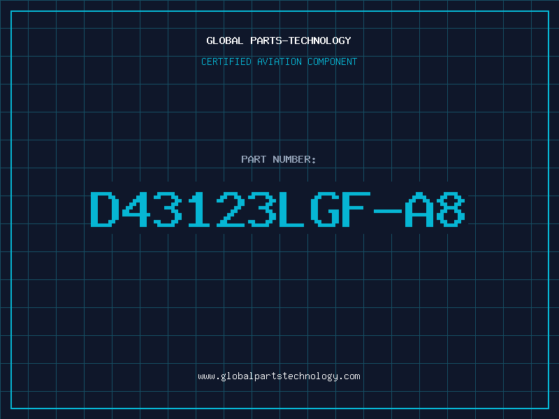 Aviation Part D43123LGF-A8