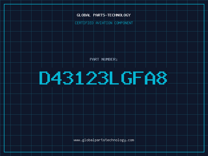 Aviation Part D43123LGFA8