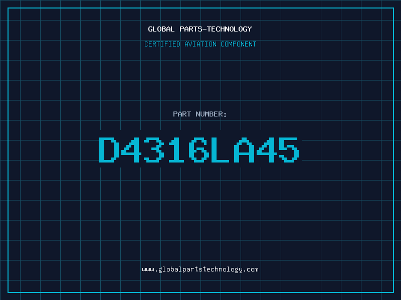 Aviation Part D4316LA45