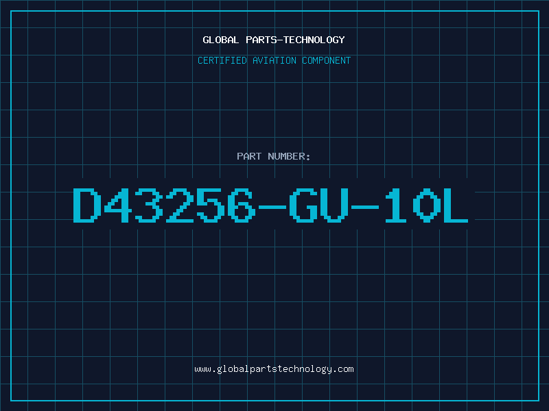 Aviation Part D43256-GU-10L
