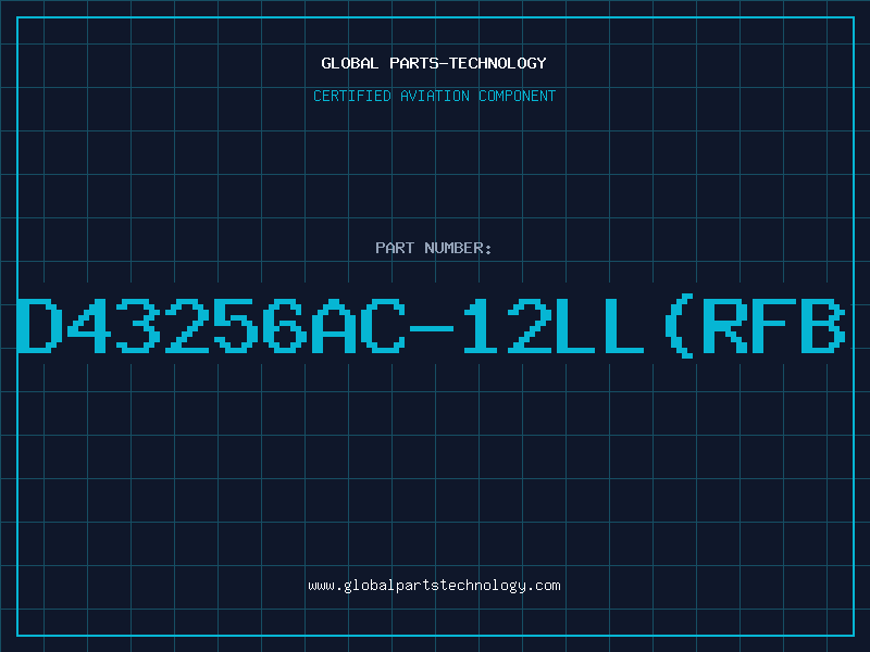 Aviation Part D43256AC-12LL(RFB
